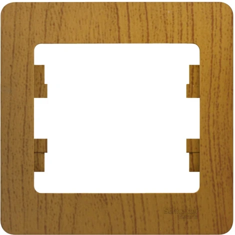 Рамка на 1 пост (дуб) Systeme Electric Glossa GSL000501