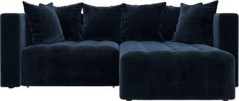 Диван угловой Лига-052 НПБ угол универсальный Лига Диванов (Велюр) арт.128798