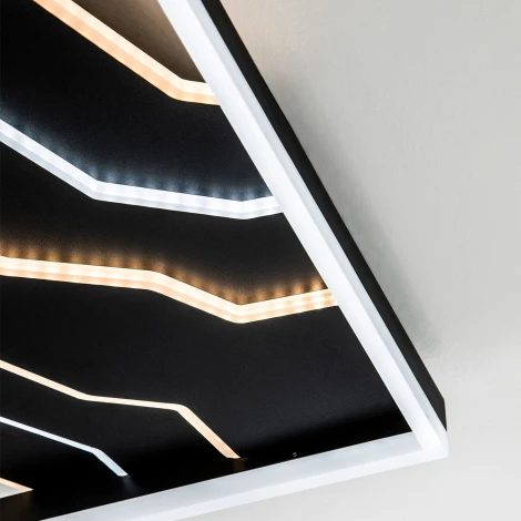 Потолочный светильник светодиодный с пультом с регулировкой цветовой температуры и яркости LED4U LED4U L1054-500 BK