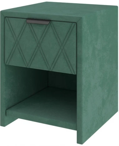 PROxSON Тумба Side (Ткань: Велюр Casa Изумрудный) 44x45