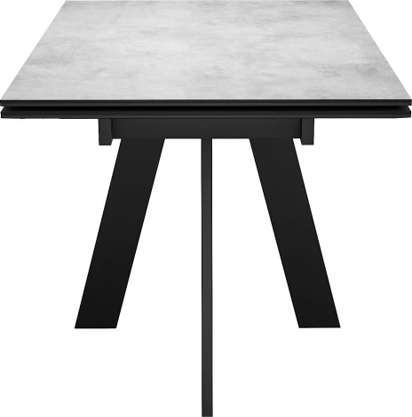 Стол обеденный WINGS Северный камень/Черный, Черный арт.00-00075222
