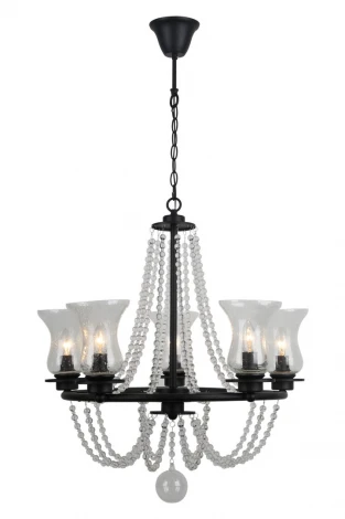 Подвесная люстра Arte Lamp Malia A6586LM-5BK