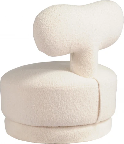 Пуф Фанни ST06, 55х55х61 см, белый IST-CASA