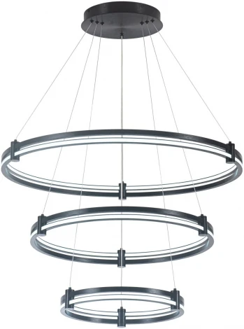 Подвесной светильник ярусный 4006/02/03P Stilfort (регулировка яркости, LED, 220V, пульт управления, на тросе)