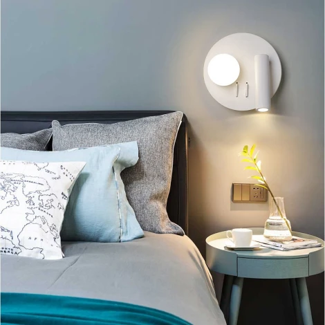 Настенный светильник LED с выключателем SNOTRA WALL A Right 3000К ImperiumLoft Snotra-Wall01 (224139-23)