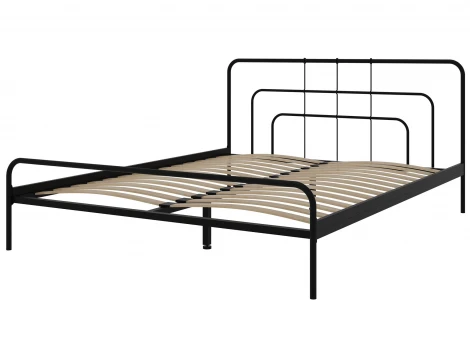 Кровать 140, чёрный Форвард Модена 102140