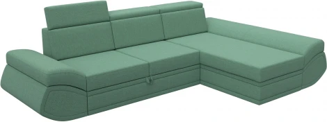 Диван угловой Лига-032 правый угол Лига Диванов (Рогожка) арт.125992