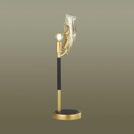 Интерьерная настольная лампа Odeon Light Ventaglio 4870/1T (220V, выключатель, листья)