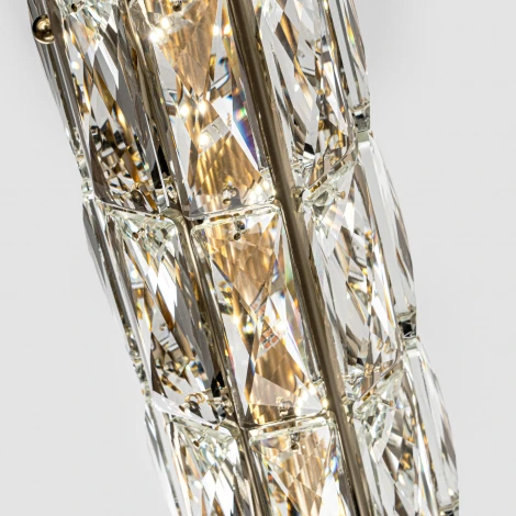 Подвесной светильник светодиодный хрустальный Modelux ML.340.1000 GD