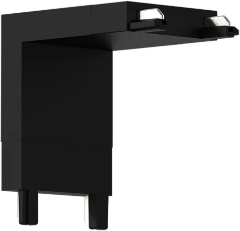 Соединитель угловой "поток-стена" ST Luce Skyflat ST067.409.14 Черный