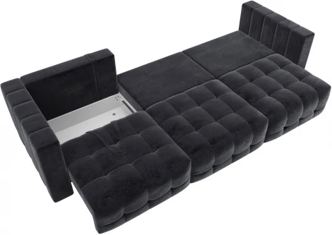 Диван прямой Лига-052 НПБ Лонг Лига Диванов (Велюр) арт.128778