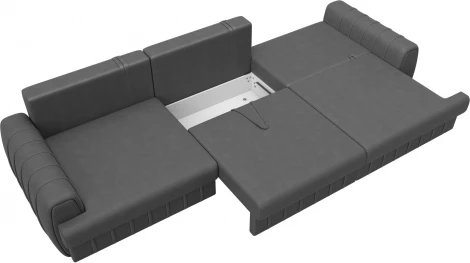 Диван прямой Лига-057 НПБ Лонг Лига Диванов (Замша) арт.129256