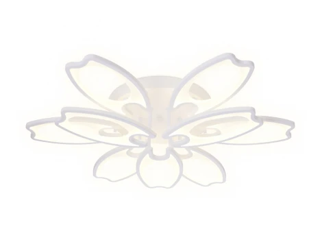 Потолочная люстра Ambrella Acrylica FA579 (регулировка яркости, LED, 220V, пульт управления)