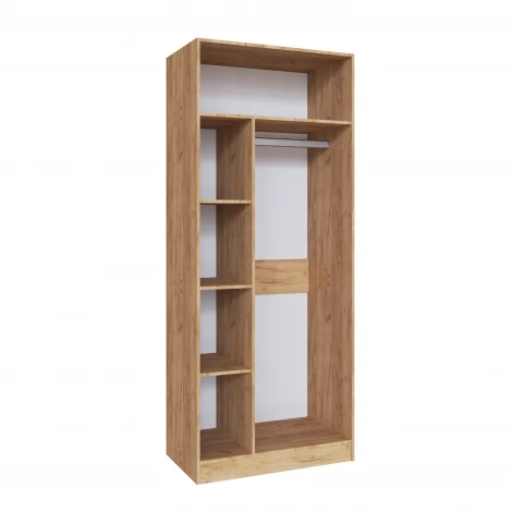 Шкаф ТЭКС для одежды и белья Руэлла, графит