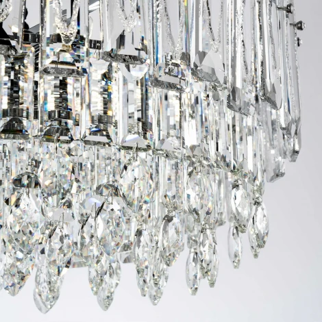 Подвесная люстра хрустальная Modelux MODELUX ML.7082.12 CR