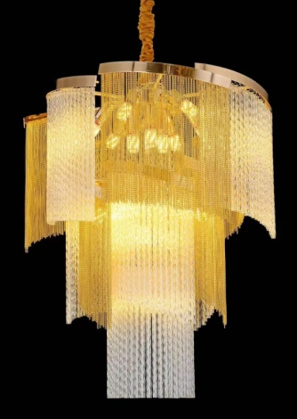 Подвесная люстра Alfa Light F3624-17 (220V, на цепи)