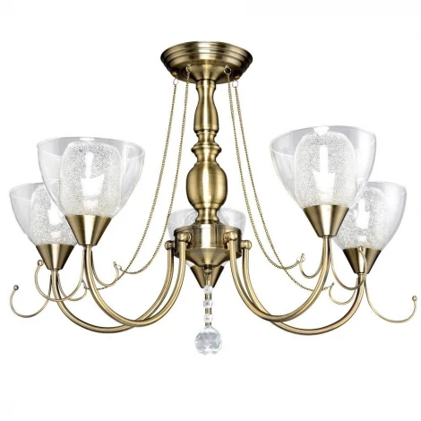 Потолочная люстра Максисвет Классика 2-4132-5-AB E14