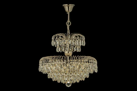 Подвесная люстра Arti Lampadari Mineo E 1.5.40.101 N (220V, хрусталь, на цепи)