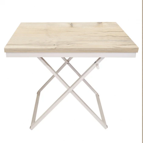 Стол-трансформер Манхэттен гаскон светлый пайн/крем Mebelik 009579