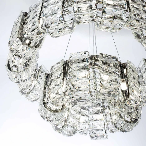 Подвесная люстра хрустальная Modelux MODELUX ML.755.36 CR