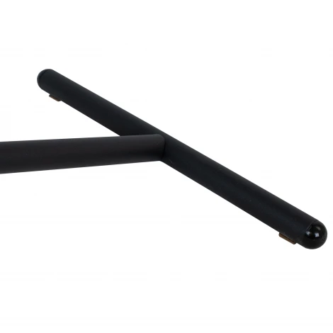 Стол журнальный Дуэт 14 дуб маррон/черный Mebelik 009430