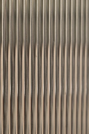 Шкаф Alto двухд c выдвиж ящик, цвет серый Кобальт, дверцы стекло(рифленое) 100*57*228.5см Garda Decor арт.GD-10012-6(риф)