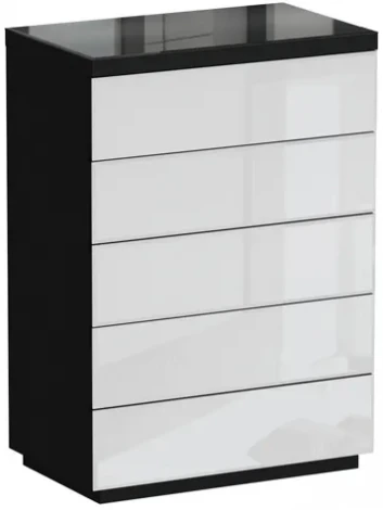 Комод Kristal ОГОГО 330632 (белый)