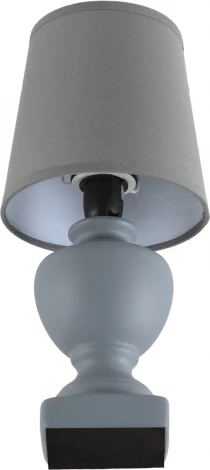 Настольная лампа Lumion Bianka 8164/1T серый, керамика/текстиль E14 1*40W 220V (выключатель)