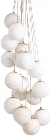 Подвесная люстра Fluorite Unity FL1048-19P (220V, на проводе, шарики)