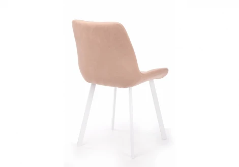 Стул на металлокаркасе Челси 360 П бежевый (zd 210) / белый np 632479