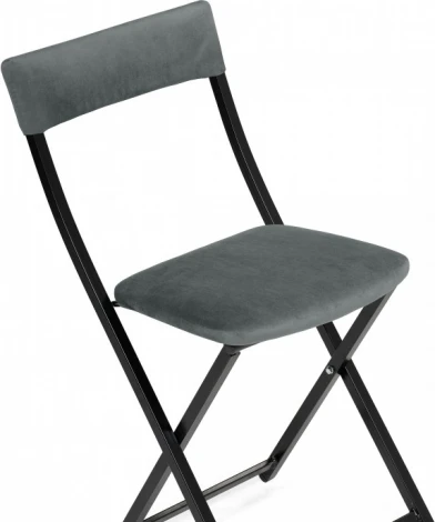 Стул на металлокаркасе Elevis (Elevis темно-серый / черный) Woodville арт.587874