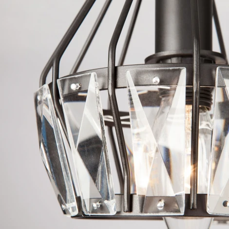 Потолочная люстра Eurosvet Lord 70075/5 черный (220V)