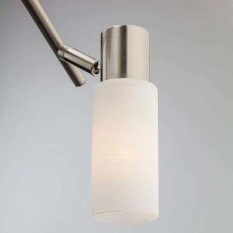 Спот на штанге Eurosvet Madison 20043/2 сатин-никель (220V, выключатель, круглые)