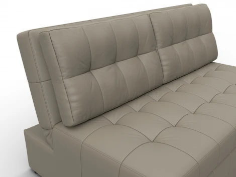 Диван прямой Лига-107 (140) (ЛДСП,Брус,Фанера,Экокожа/Бежевый) Лига Диванов 134923