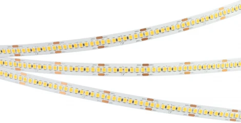 Светодиодная лента RT-A240-10mm 24V Warm2400 (22 W/m, IP20, 2835, 5m) (Arlight, высок.эфф.150 лм/Вт) 055992