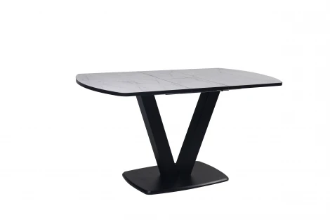 Стол Саен 14 Черный/Жемчужный Перито, Мир стульев