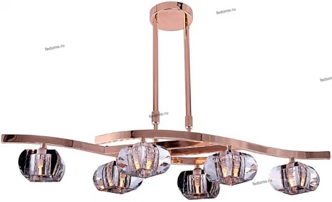 Потолочная люстра N-Light 3028 3028-6P gold