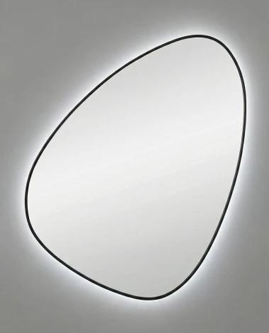 Sten S LED Black Зеркало в раме с подсветкой Art-Zerkalo SM119LBL 13904