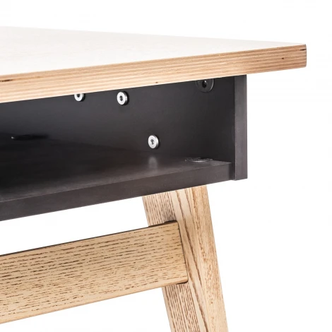 Стол Leset "Сканди" (МДФ,Шпон,Березовая фанера,Березовая фанера,Шпон/Венге) арт.2500000094514