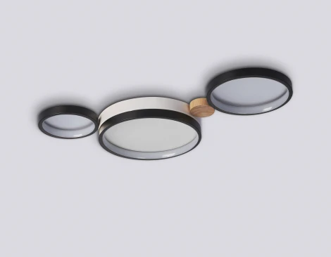 Настенно-потолочный светодиодный светильник с пультом Ambrella Comfort FL4814 (регулировка яркости, 220V, кольцо)