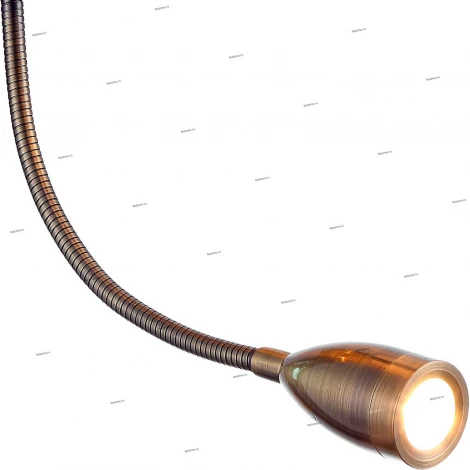 Бра для чтения Arte Lamp Hall A9249AP-2AB (220V, выключатель, куб)