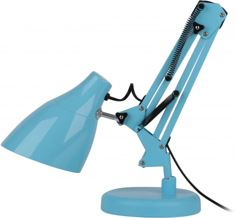 Офисная настольная лампа ЭРА N-123-E27-40W-LBU (220V, выключатель)