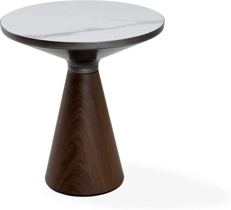 Столик журнальный Fis mid (Керамика/Коричневый,Белый) ОГОГО Обстановочка! арт.888855