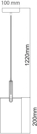 Подвесной светильник DeMarkt Тетро 673014701 (220V, на проводе, круглые)