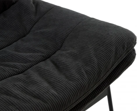 Обеденный стул Vitra ОГОГО Обстановочка! (Вельвет/Серый,Черный) арт.930819