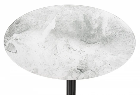 Комплект столиков Woodville Рускус белый мрамор / серый мрамор / галифакс 500013