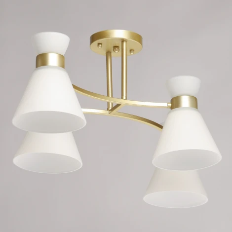 Потолочная люстра на штанге DeMarkt Дэла 635015704 (220V)