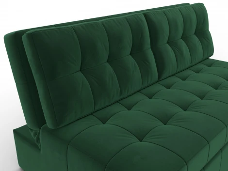 Диван прямой Лига-107 (160) (ЛДСП,Брус,Фанера,Велюр/Зеленый) Лига Диванов 134919