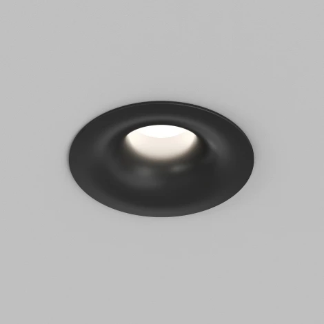 Встраиваемый светильник точечный Denkirs Shine Glow DK2430-BK черный матовый