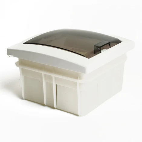 Бокс встраиваемый 4 модуля Stekker 49632